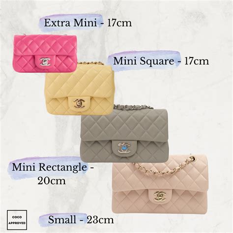 chanel classic flap 23 vs 25